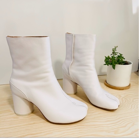 Maison Margiela white Tabi Boots - Picture 7 of 7